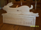 carvewright custom carvings by perry residential sign rabbit